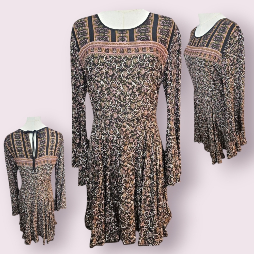 Boho mini dress or tunic